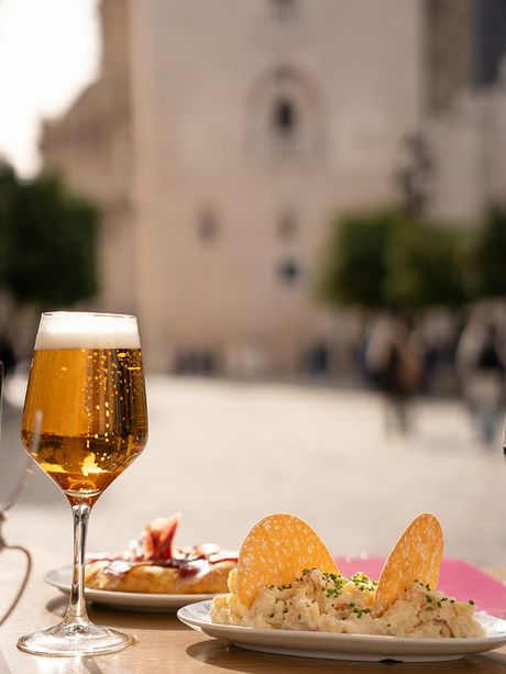 Terrace of Mi Arma Restaurant at the Hotel EME Catedral Mercer
