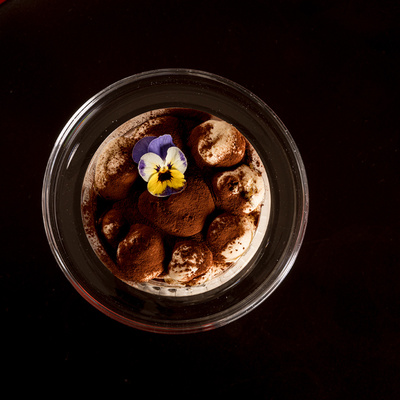 Tiramisu du Restaurant Al Lado à l'Hotel EME Catedral Mercer