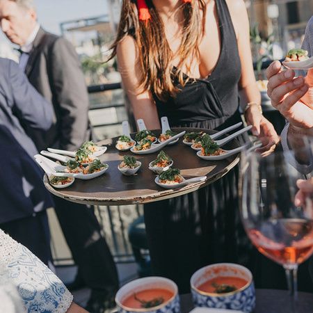 Événement privé sur la terrasse de l'hôtel EME Catedral Mercer