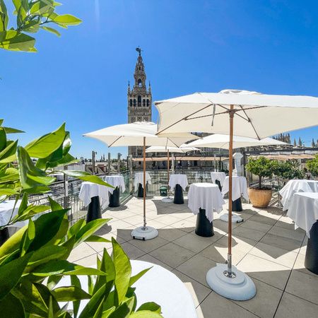 Événement privé sur la terrasse de l'hôtel EME Catedral Mercer